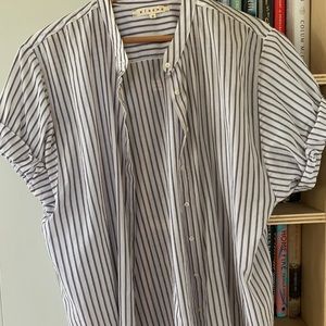 Xirena striped button down